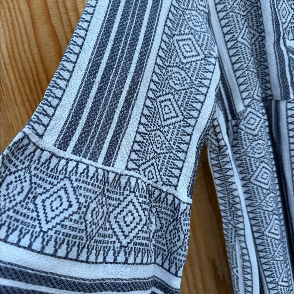 NWT style&Co petite S in Blue and White Patterned Dress - Picture 4 of 10
